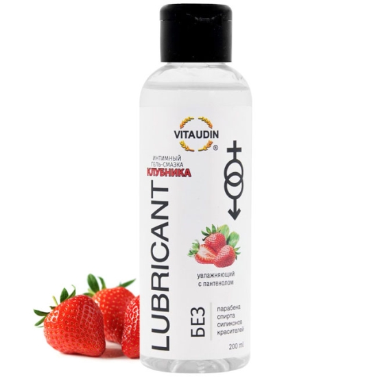 Смазка VITA UDIN с ароматом клубники