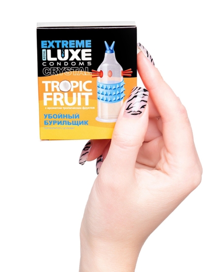 Презерватив LUXE "Убойный бурильщик"