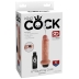Фаллос King Cock Squirting 6"